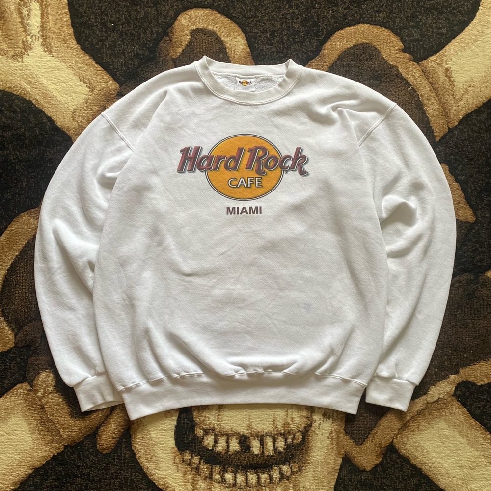 vintage hard rock crewneck